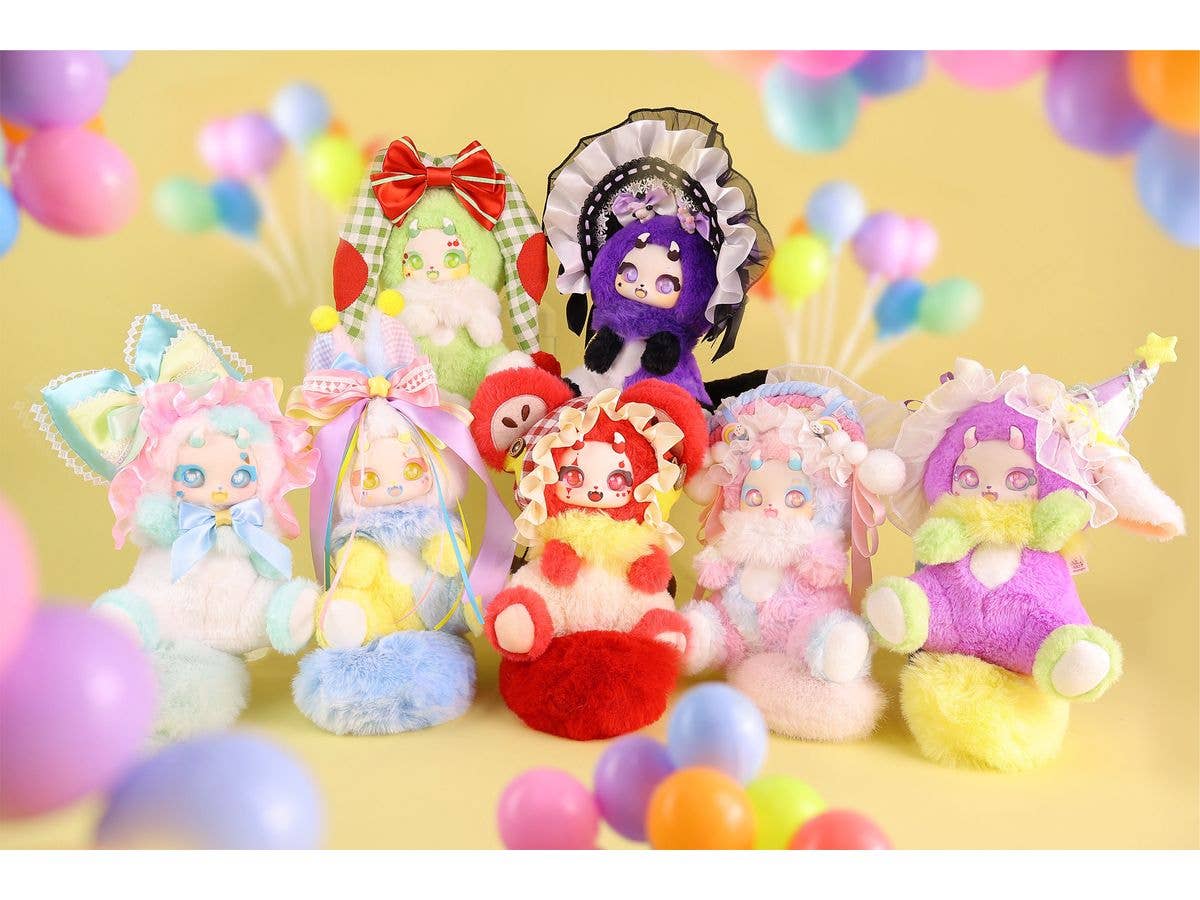 BOBOCO V2 Mystery Box Happy Garden Series Trading Plush 1Box 6pcs
