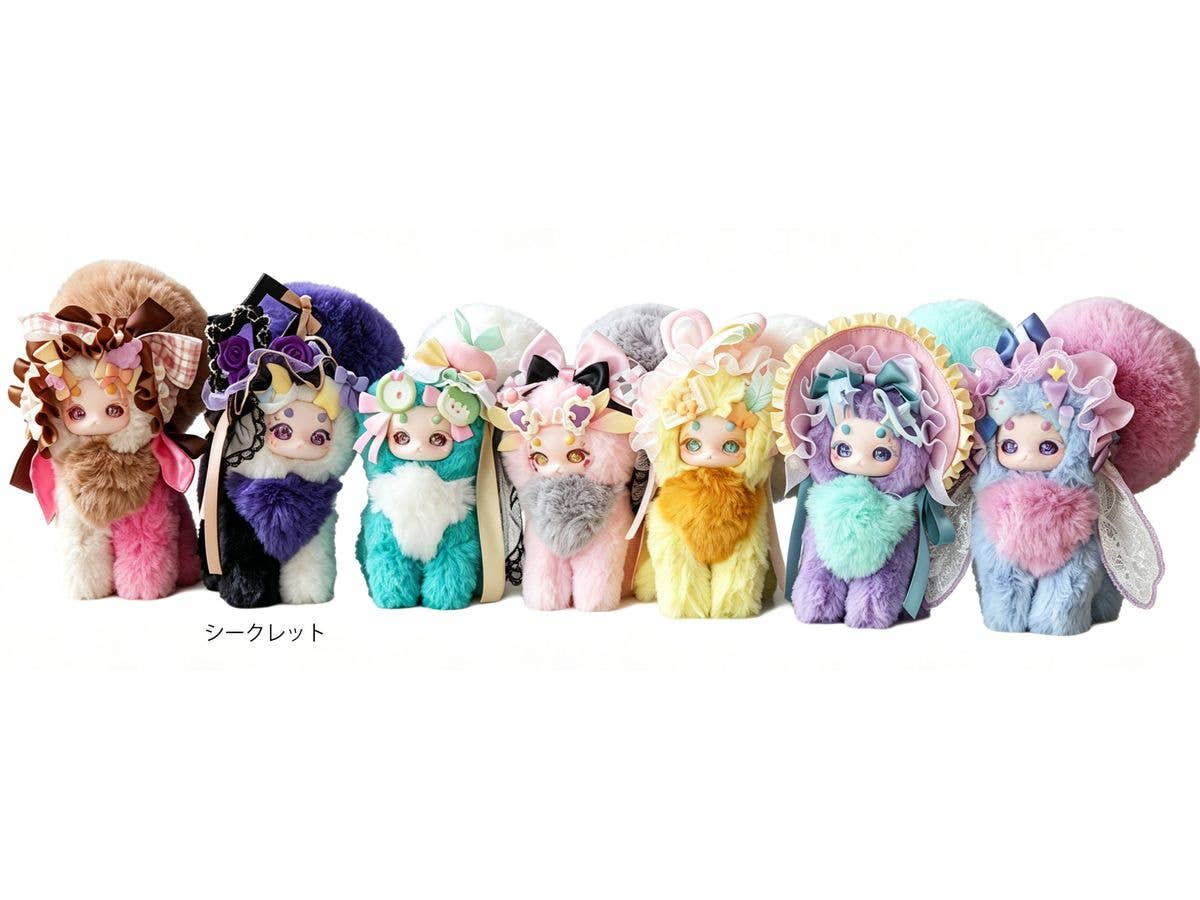Miao Miao Long Fantasy Creatures Dream Journal Series Trading Plush 1Box 6pcs