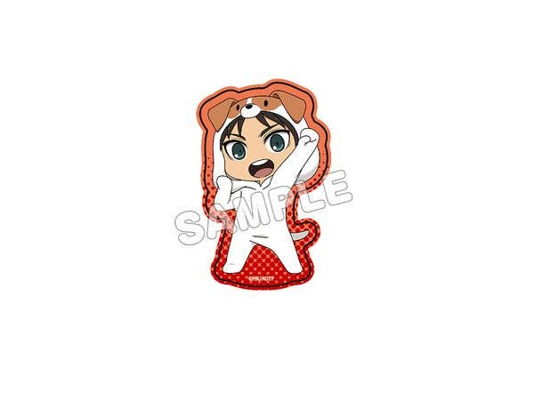 Attack On Titan: Hologram Die-Cut Sticker 1 / Eren