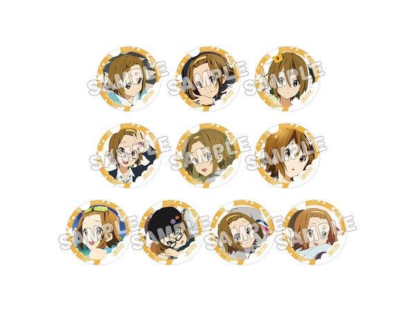 K-On!: Trading Can Badge / Ritsu 1 Box 10pcs