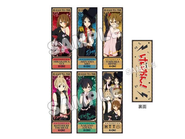 K-On!: Trading Ticket Style Cards / COOL 1 Box 6pcs