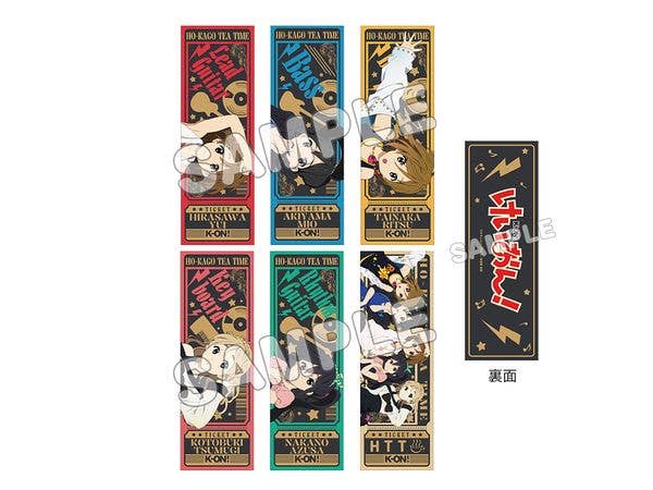 K-On!: Trading Ticket Style Cards / Star 1 Box 6pcs