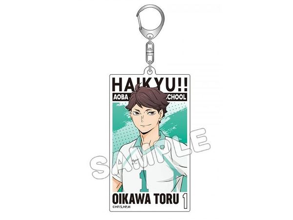Haikyu!!: Acrylic Big Tag Keychain / Toru Oikawa