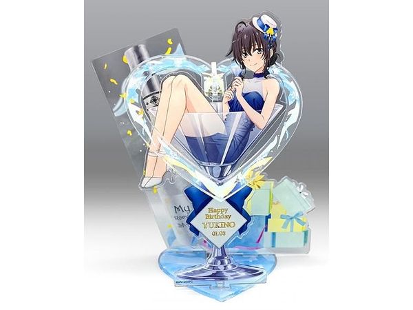 My Teen Romantic Comedy SNAFU Season 3: Three-Dimensional Acrylic Figure / Yukino Birthday 2023