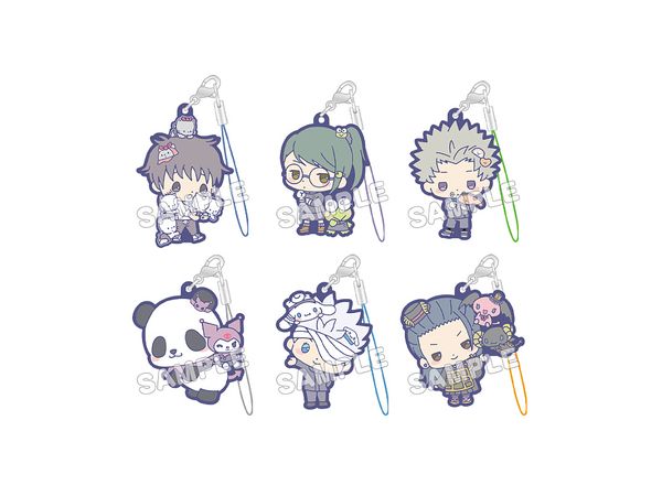 Jujutsu Kaisen 0 x Sanrio Characters: Trading Rubber Strap 1Box 6Pcs