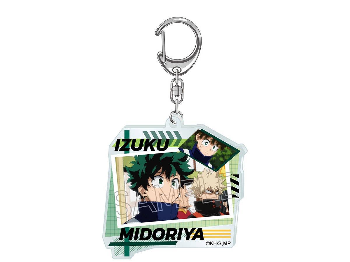 My Hero Academia : Collage Acrylic Keychain Izuku Midoriya