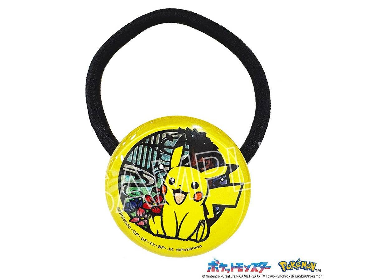 Pokemon: Paper Cutting Series - Glitter Hair Tie - Pikachu A