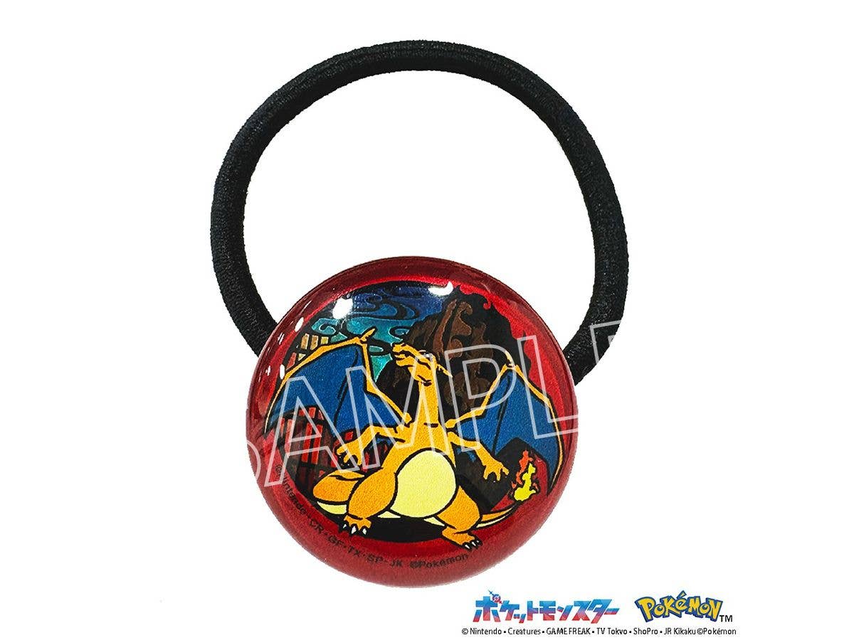 Pokemon: Paper Cutting Series - Glitter Hair Tie - Charizard