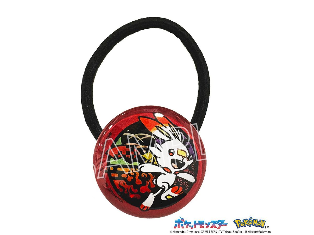 Paper cutting series sparkling hair tie Scorbunny