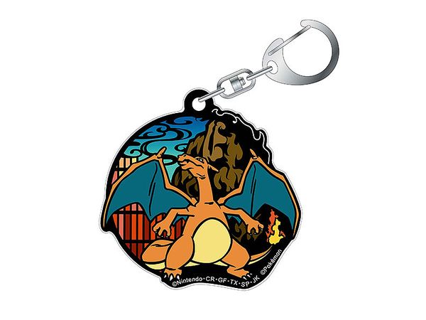Pokemon Kirie Series Glitter Keychain Charizard (Reissue)