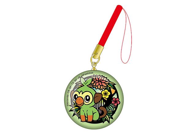 Pokemon Kirie Series Glass Netsuke Sarunori (Reissue)