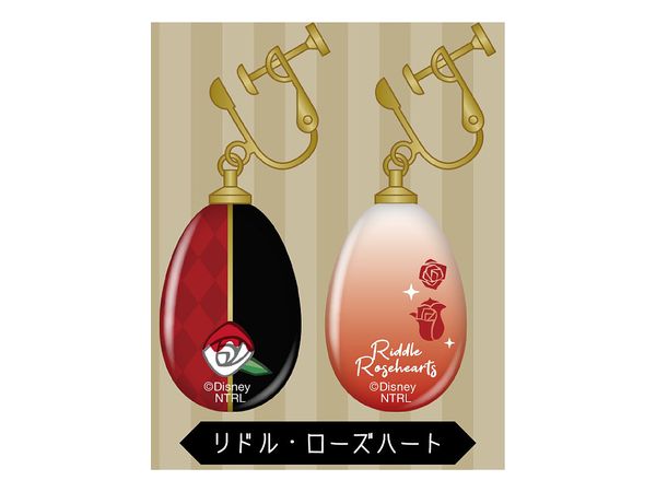 Twisted-Wonderland Glass Earrings Riddle Rosehearts