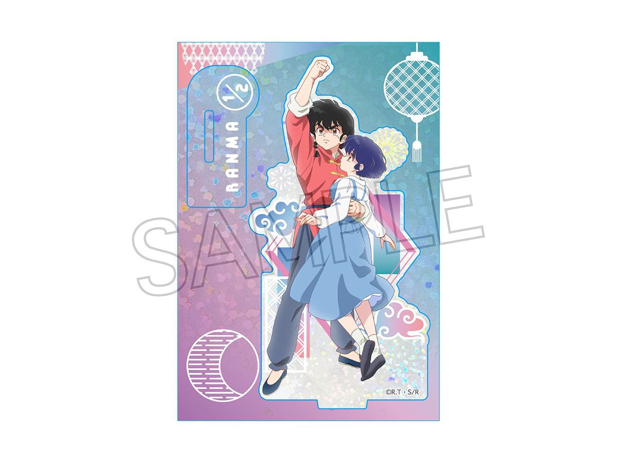 Ranma 1/2: Holo Acrylic Stand Ranma & Akane