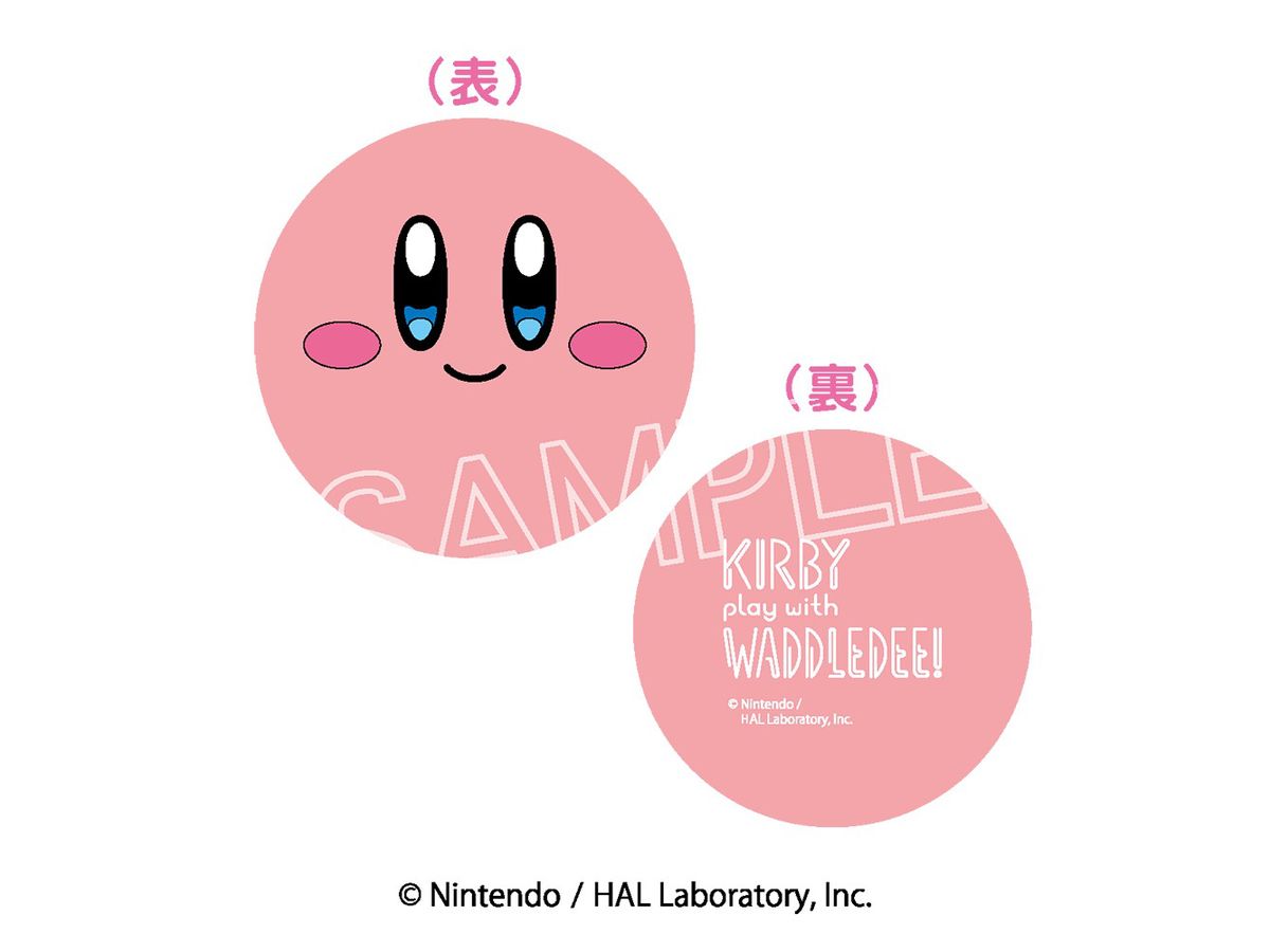 Kirby Play With Waddle Dee Rubber Coaster A Kirby