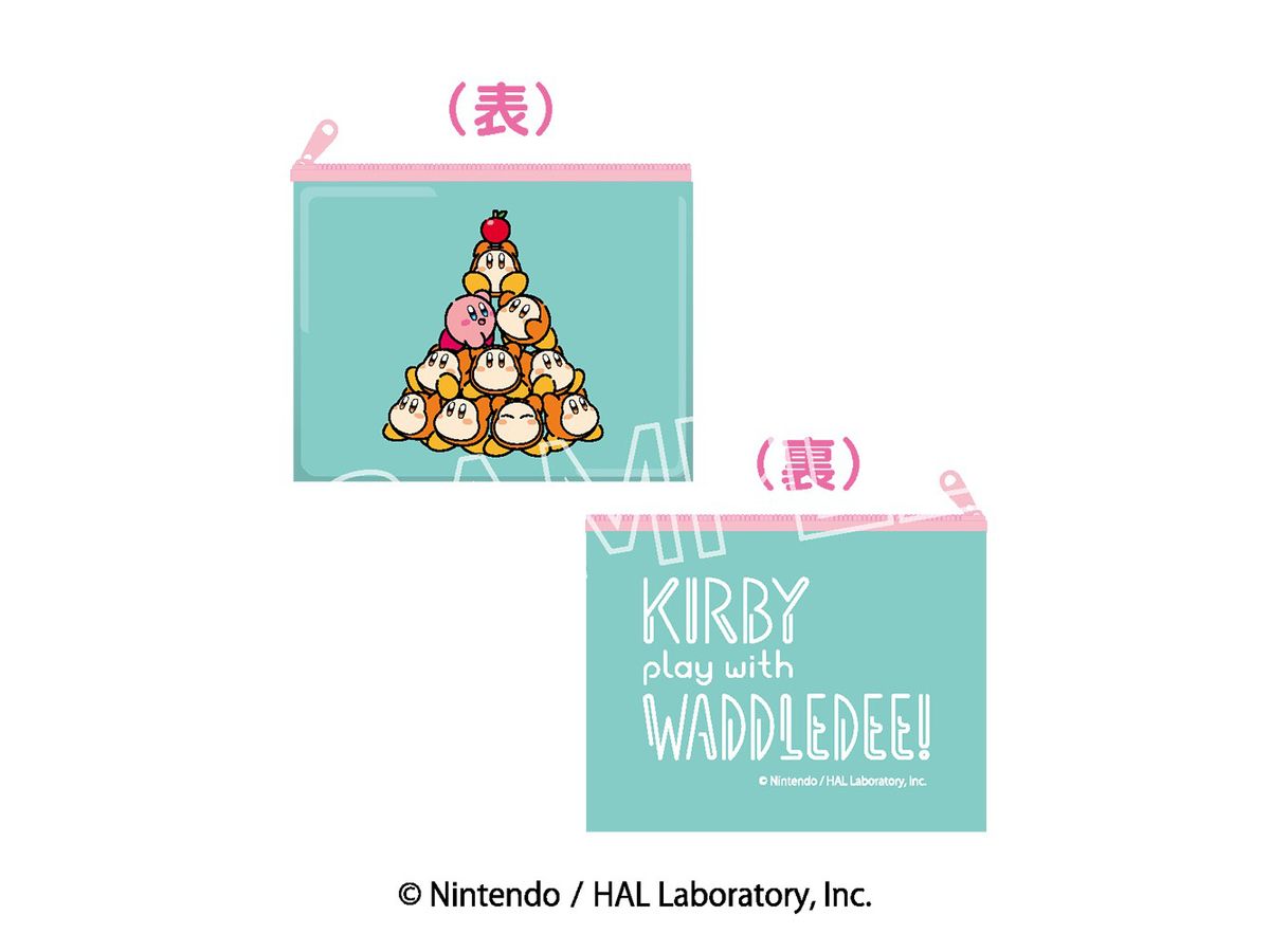 Kirby Play With Waddle Dee Vinyl Mini Pouch B With Power