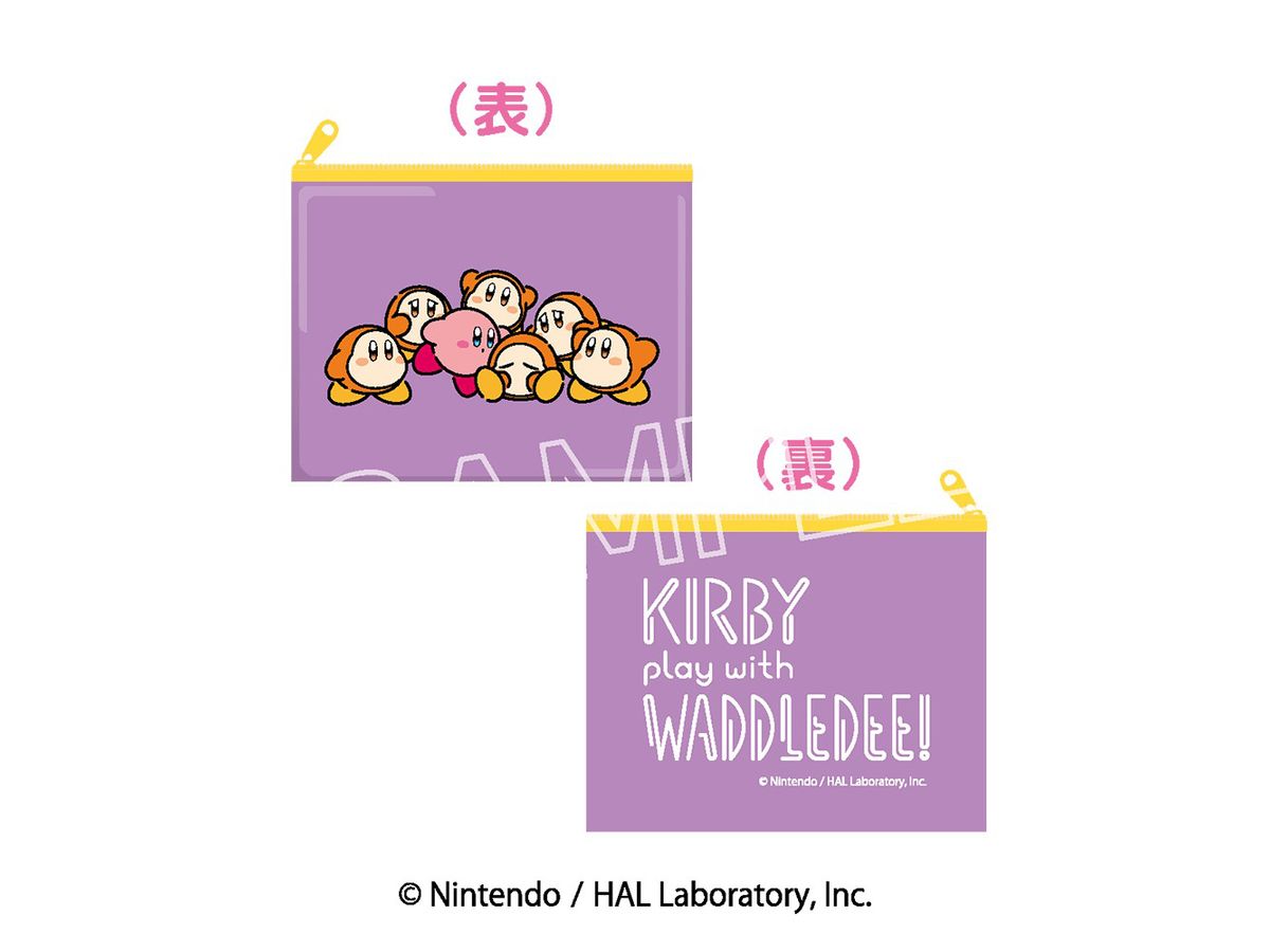 Kirby Play With Waddle Dee Vinyl Mini Pouch C It's Okay!