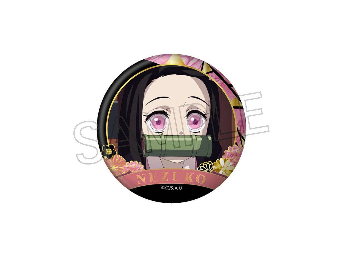 Demon Slayer: Kimetsu no Yaiba - Mother-of-Pearl Style Series Can Badge Vol. 4 - Nezuko Kamado