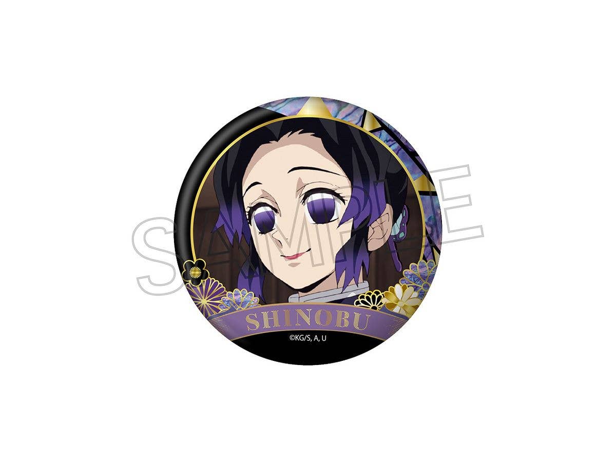 Demon Slayer: Kimetsu no Yaiba - Mother-of-Pearl Style Series Can Badge Vol. 4 - Shinobu Kocho