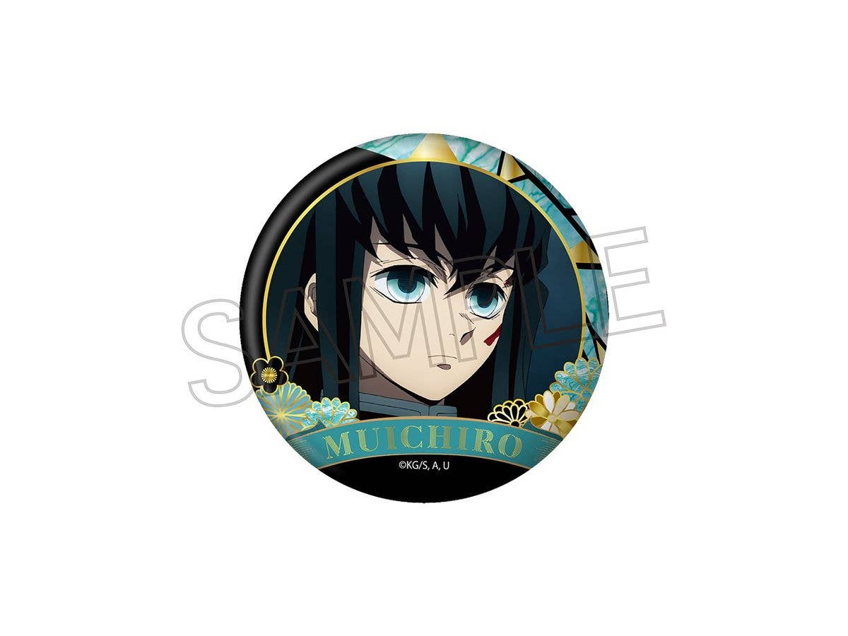 Demon Slayer: Kimetsu no Yaiba - Mother-of-Pearl Style Series Can Badge Vol. 4 - Muichiro Tokito