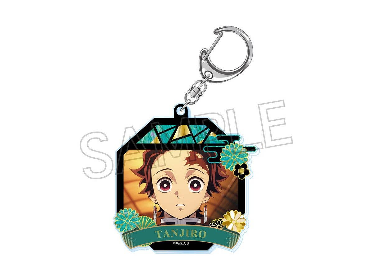 Demon Slayer: Kimetsu no Yaiba - Mother-of-Pearl Style Series Acrylic Keychain Vol. 4 - Tanjiro Kamado