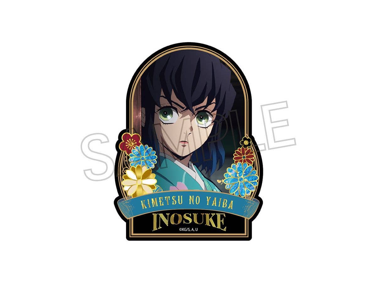 Demon Slayer: Kimetsu no Yaiba - Mother-of-Pearl Style Series Sticker Vol. 4 - Inosuke Hashibira