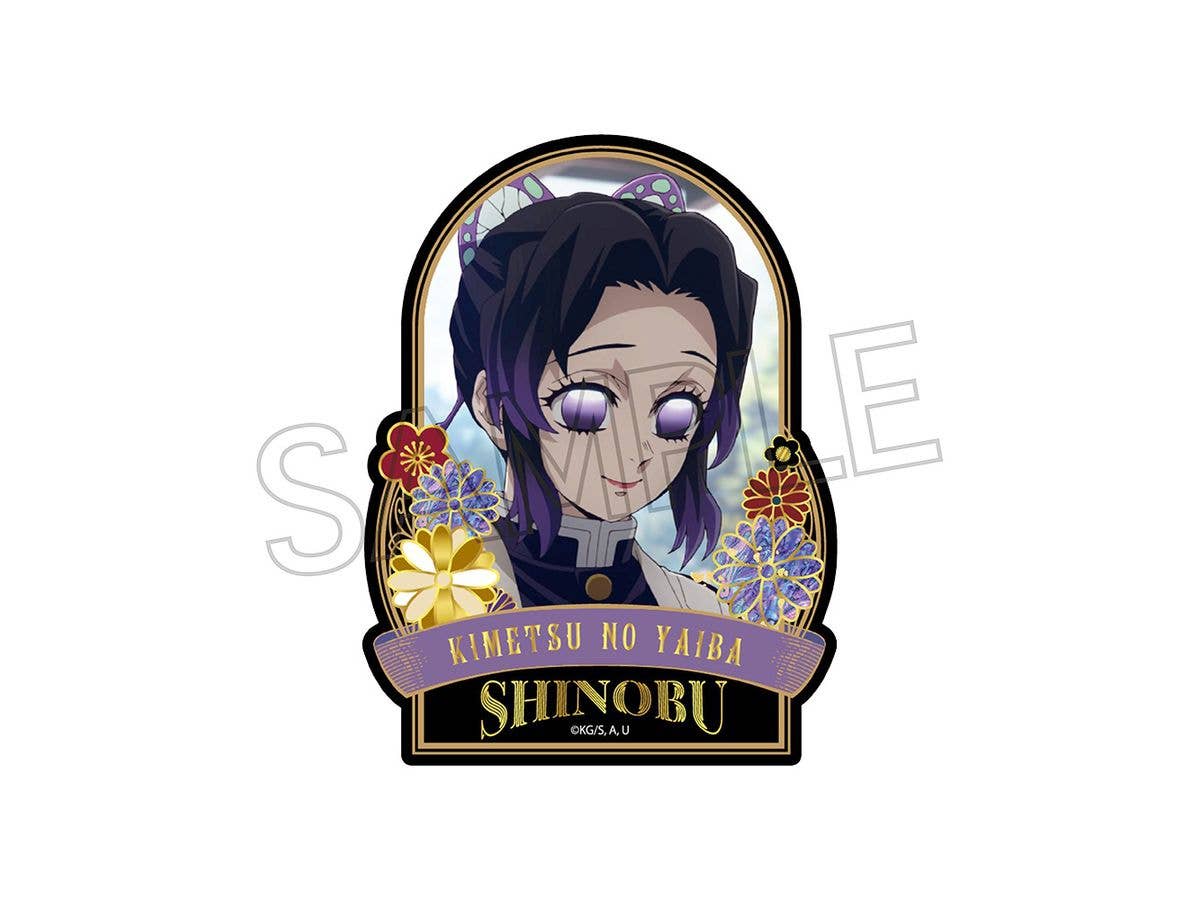 Demon Slayer: Kimetsu no Yaiba - Mother-of-Pearl Style Series Sticker Vol. 4 - Shinobu Kocho