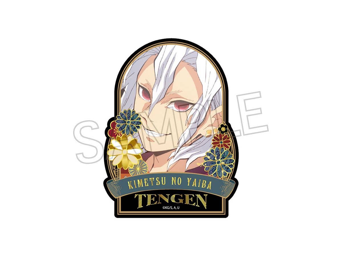 Demon Slayer: Kimetsu no Yaiba - Mother-of-Pearl Style Series Sticker Vol. 4 - Uzui Tengen