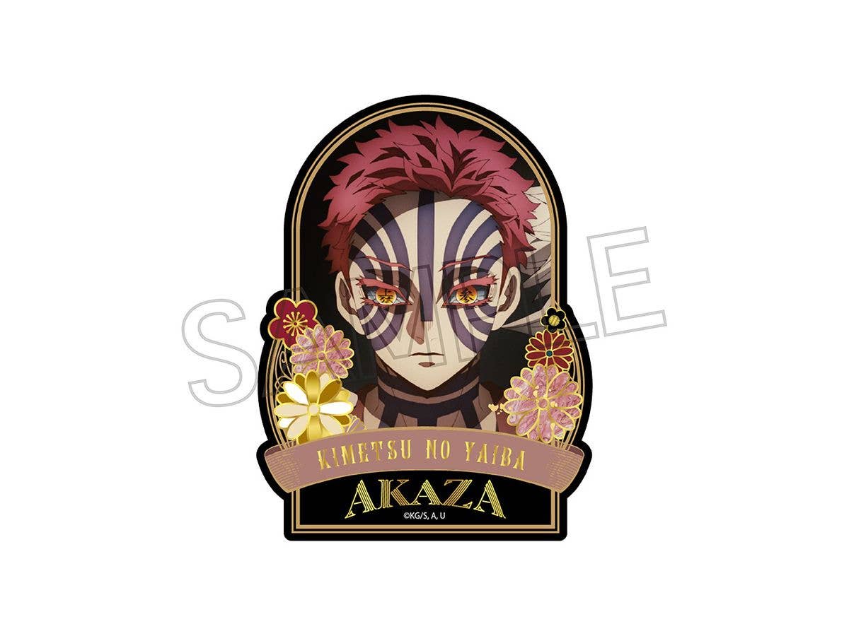 Demon Slayer: Kimetsu no Yaiba - Mother-of-Pearl Style Series Sticker Vol. 4 Akaza