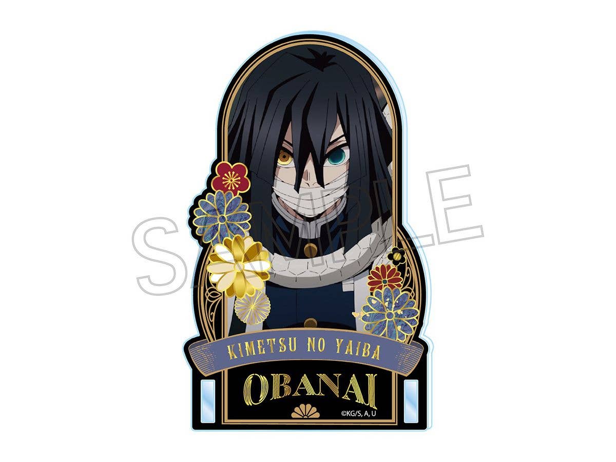 Demon Slayer: Kimetsu no Yaiba - Mother-of-Pearl Style Series Acrylic Stand Vol. 4 - Obanai Iguro