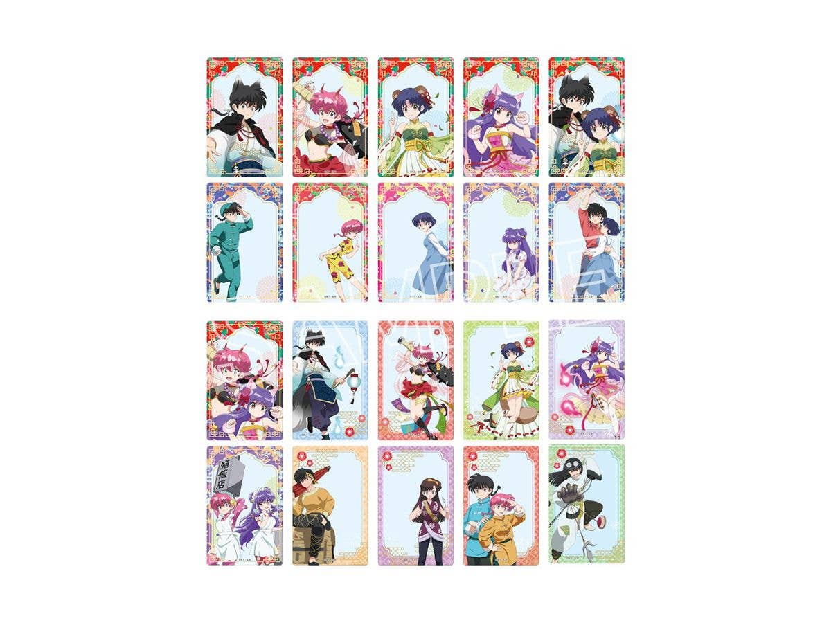 Ranma 1/2: Hyakki Yakou Clear Cards 1 Box 10Pcs