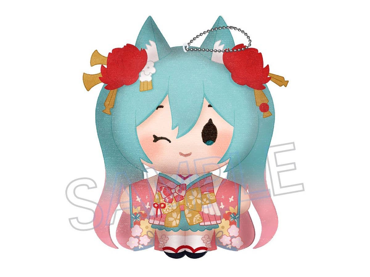 Hatsune Miku: Hyakki Yakou -Beautiful Banquet- Plush Mascot A Nekomata