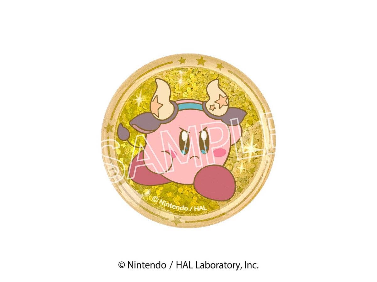 Kirby Of The Stars: Kirby Horoscope Collection Sparkly Glass Magnet B Taurus