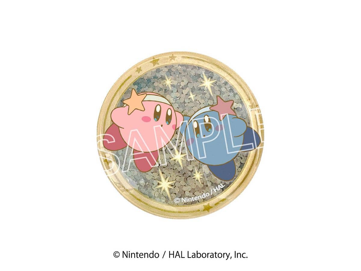 Kirby Of The Stars: Kirby Horoscope Collection Sparkly Glass Magnet C Gemini