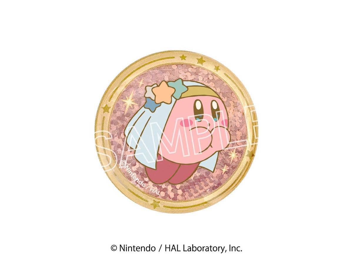 Kirby Of The Stars: Kirby Horoscope Collection Sparkly Glass Magnet F Virgo