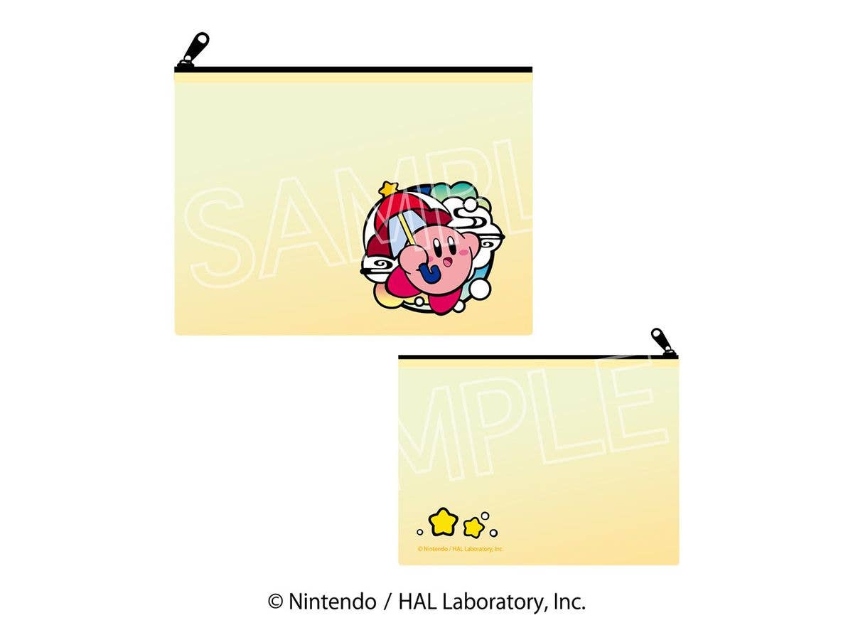Kirby Of The Stars: Paper Cutout Series Pouch B Parasol