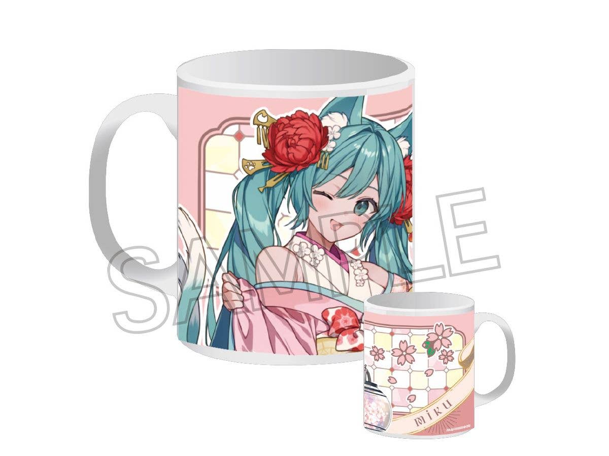Hatsune Miku: Hyakki Yagyo Reiban Mug A Nekomata (Cat Demon)