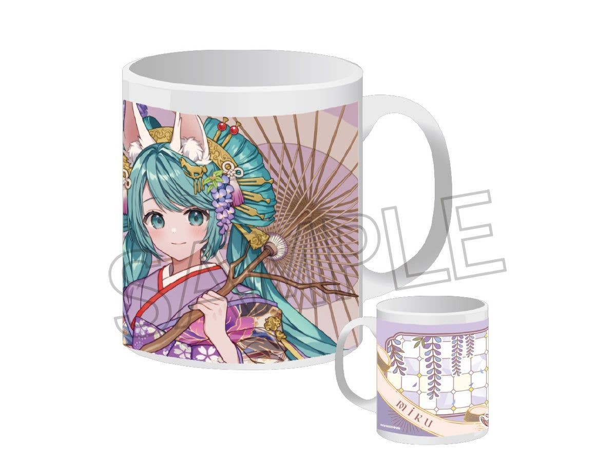 Hatsune Miku: Hyakki Yagyo Rei-En Mug C White Fox