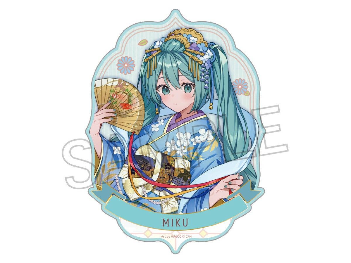 Hatsune Miku: Hyakki Yakou Reien Sticker B Mermaid