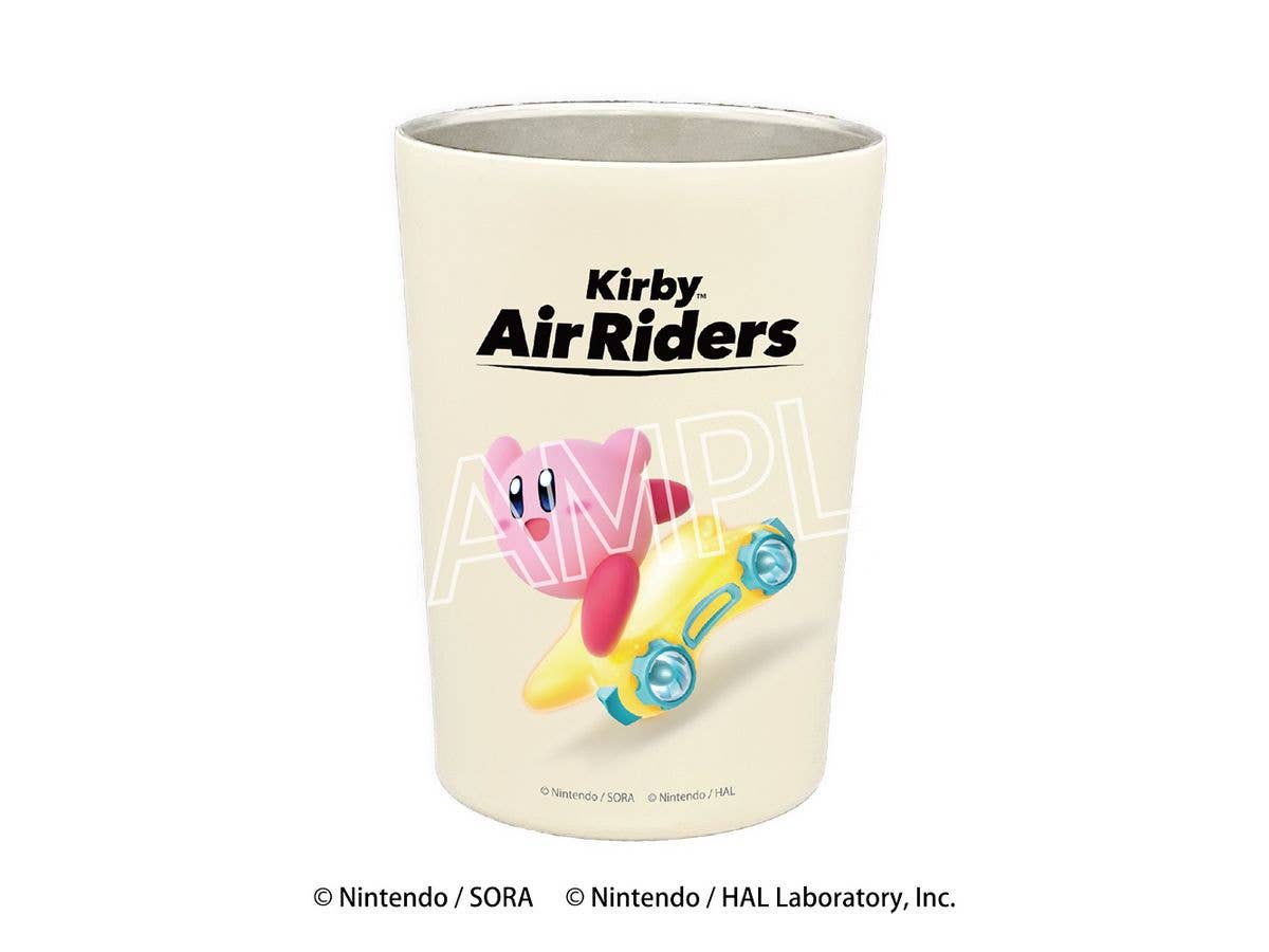 Kirby Air Rider: 3D Printed 2-Way Tumbler Kirby & Warp Star 40