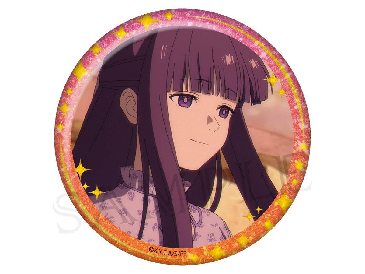 Frieren: Beyond Journey's End - Glitter Pin Badge - Fern A