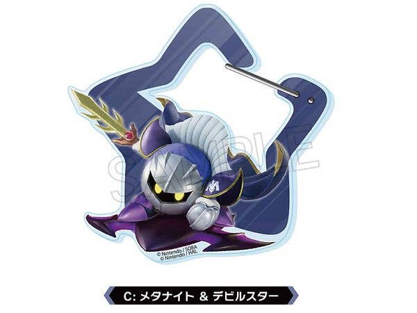 Kirby's Air Rider: Star-shaped Carabiner C: Meta Knight & Devil Star