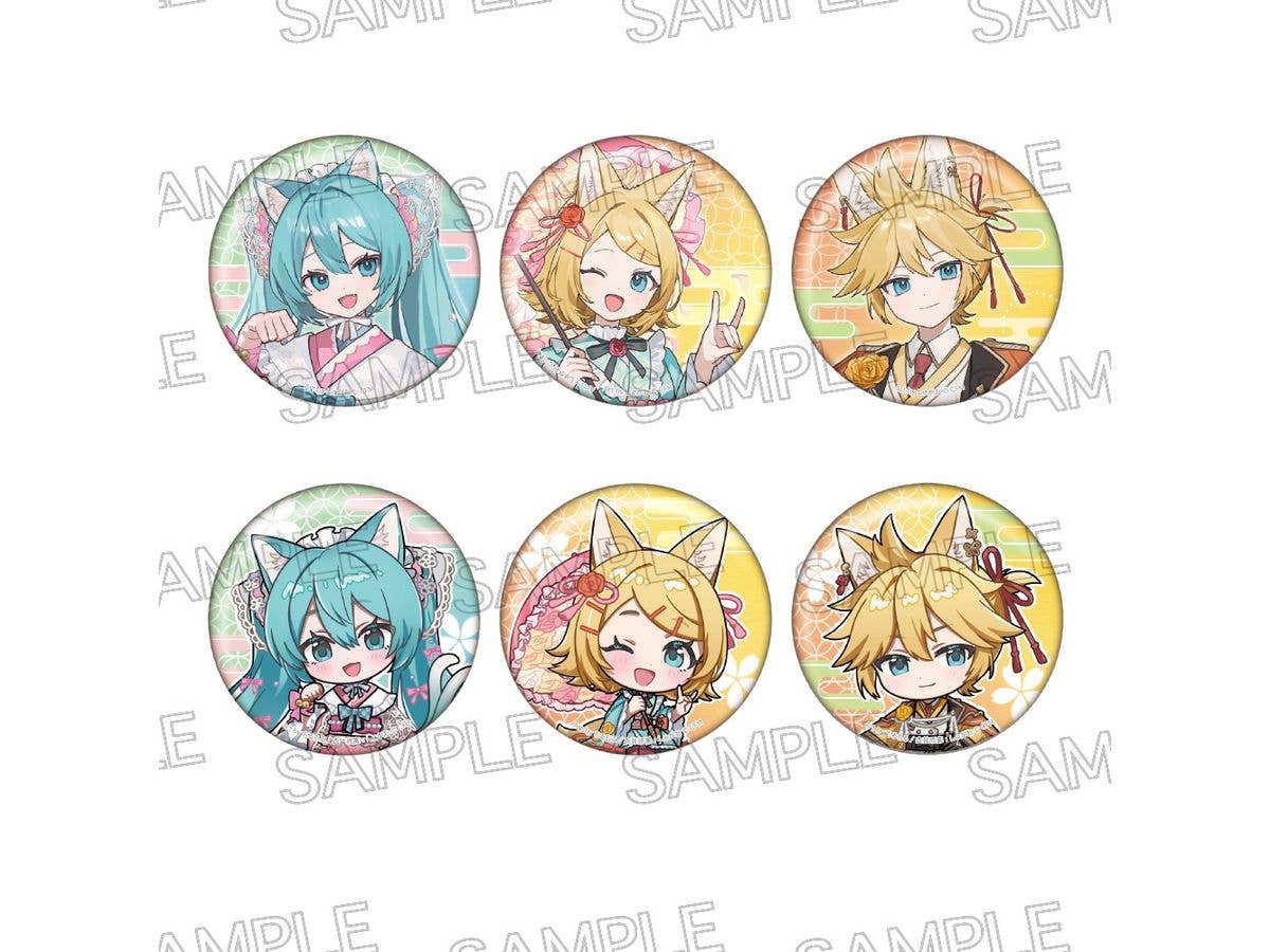 Hatsune Miku: Hyakki Yako -Kaido Sanpo- Can Badge 1 Box (6 pieces)