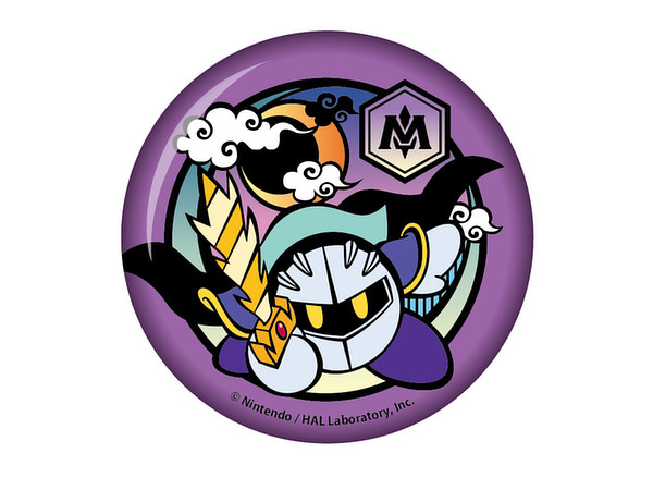 Kirby Kirie Series Washi Can Badge Meta Knight