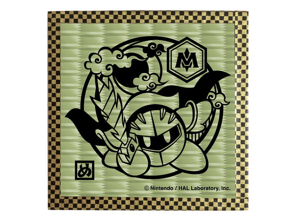 Kirby Kirie Series Tatami Coaster Meta Knight