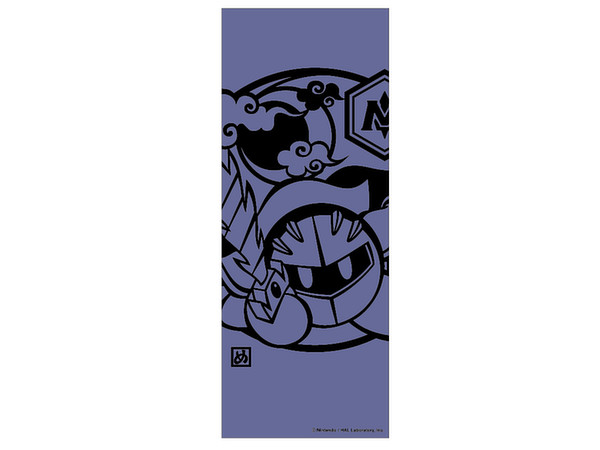 Kirby Kirie Series Tenugui Meta Knight