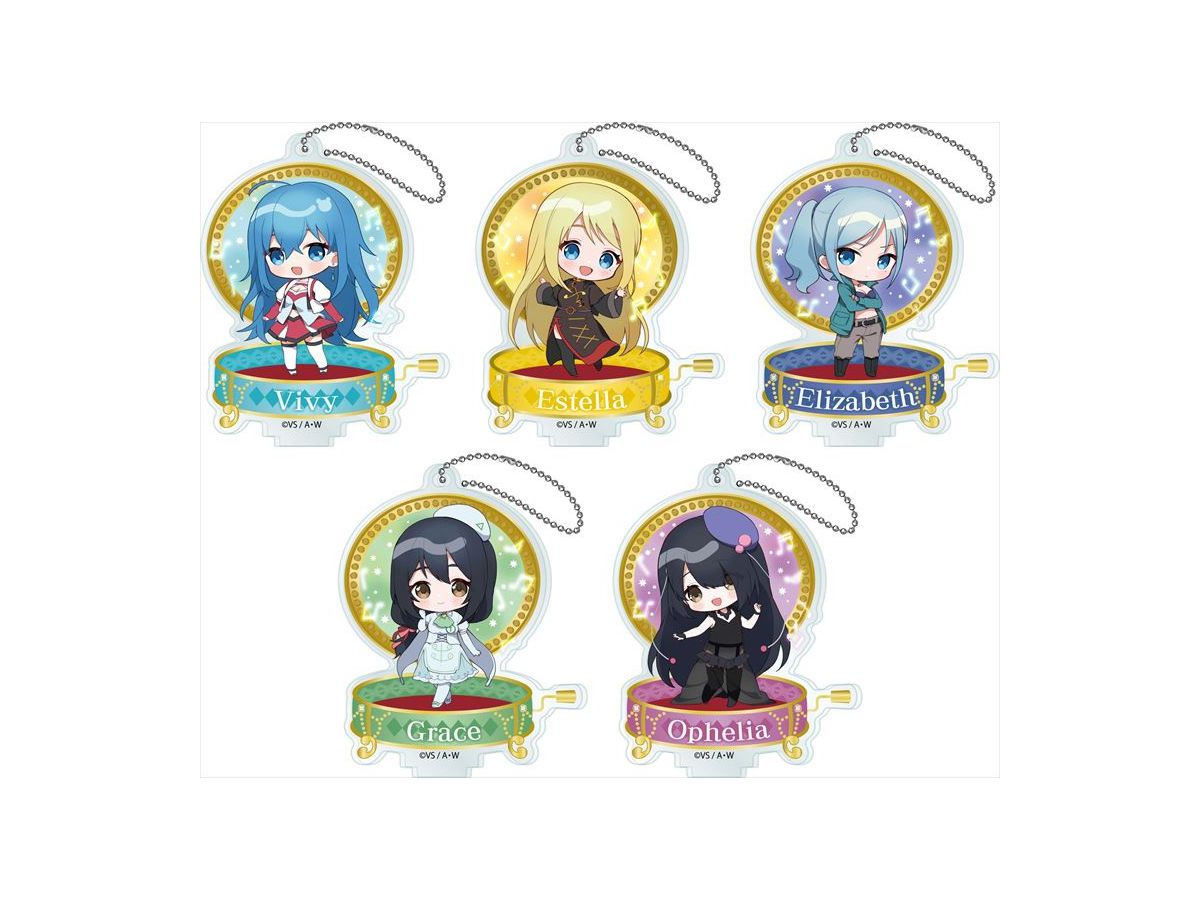 Vivy -Fluorite Eye's Song-: Binding Collection Acrylic Key Chain: 1Box (5pcs)