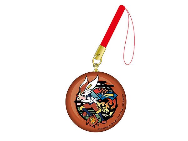 Pokemon Kirie Series Glass Netsuke Aceburn (Reissue)