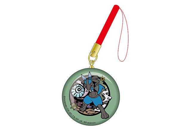 Pokemon Kirie Series Glass Netsuke Lucario (Reissue)