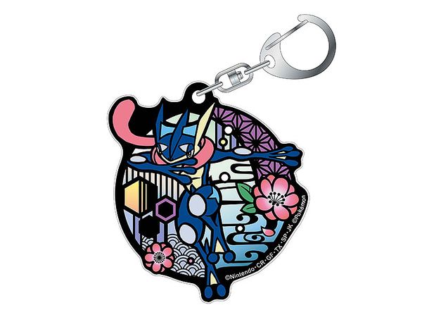 Pokemon Kirie Series Glitter Keychain Gekkouga (Reissue)