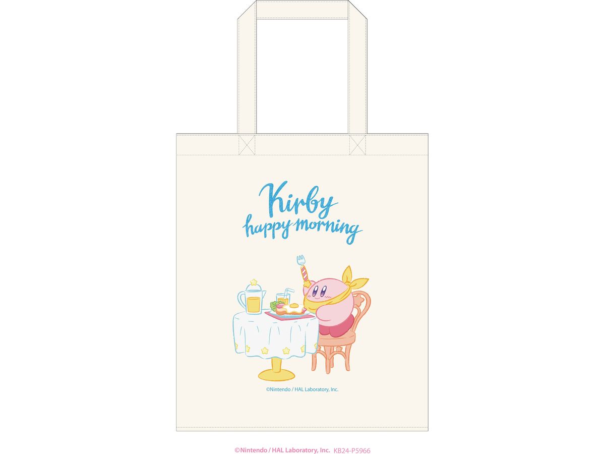 Kirby: Kirby happy morning Cotton Tote Fun Breakfast